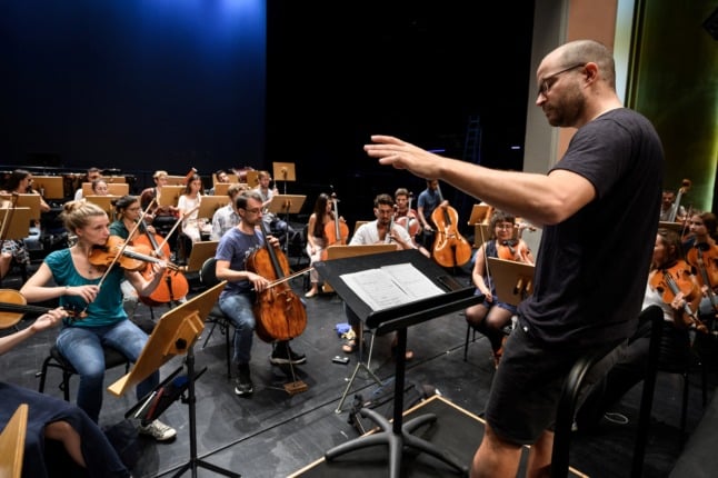Unfinished Beethoven symphony reimagined in a click in Switzerland