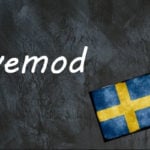 Swedish word of the day: vemod
