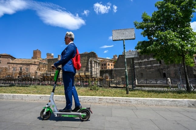 Italy launches e-scooter clampdown and bigger fines for phone-using drivers