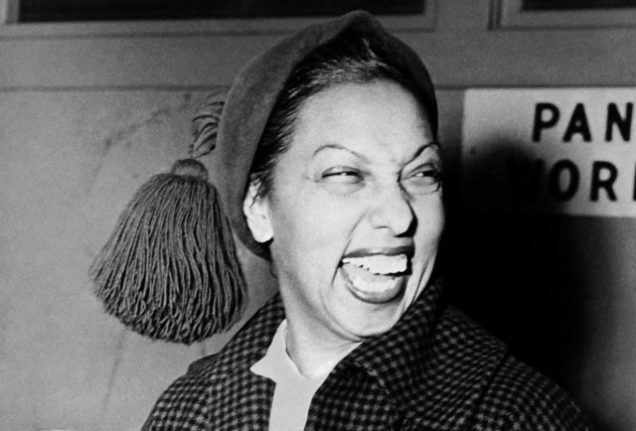 Josephine Baker, pictured in 1950