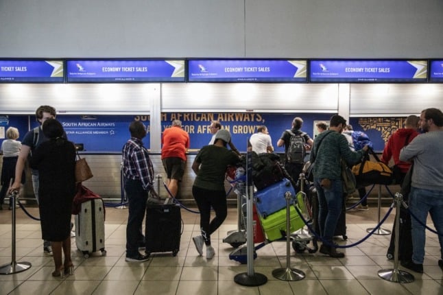 Spain ban on flights from South Africa