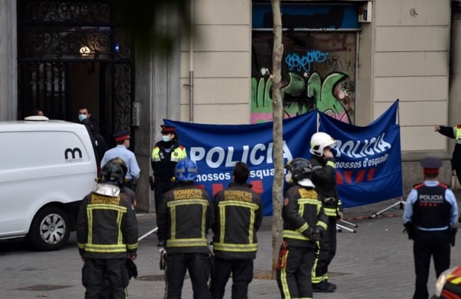 Barcelona fire kills four, including two children