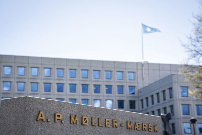 Maersk headquarters in Copenhagen. The Danish shipping company posted hefty profits in the third quarter of 2021.