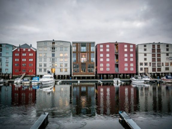 These are some of the key words to make renting a home in Norway easier. Pictured is several apartment blocks in Trondheim. 