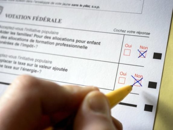 Switzerland holds referenda four times a year, with several issues often decided at each ballot