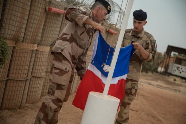 French soldiers in Mali as part of Operation Barkhane. 