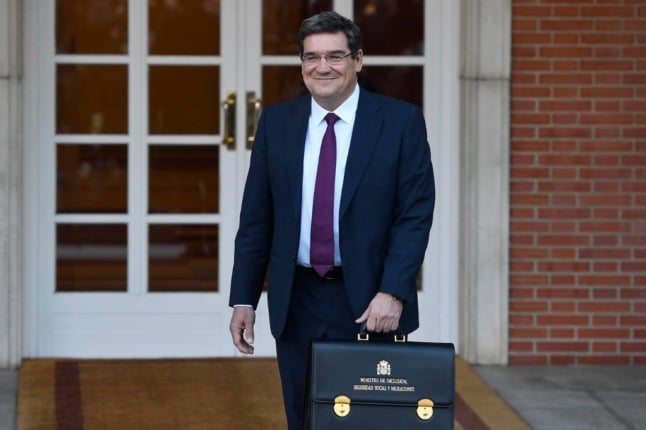 Spain's  Minister of Social Security Jose Luis Escriva has proposed changes that will be beneficial in particular for low-earning autónomos. Photo: PIERRE-PHILIPPE MARCOU / AFP)
