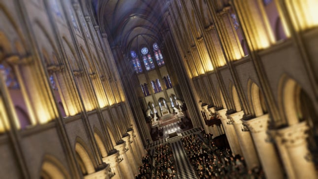 VIDEO: New virtual reality exhibition of Paris’ Notre Dame cathedral