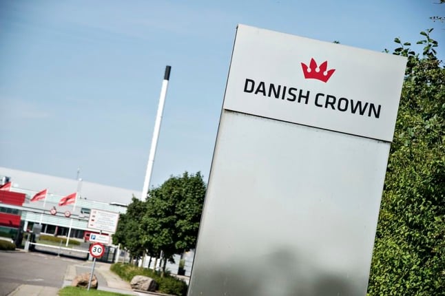 A file photo of Danish Crown's factory near Horsens. The company is to enter the plant-based meat alternative market in 2022.